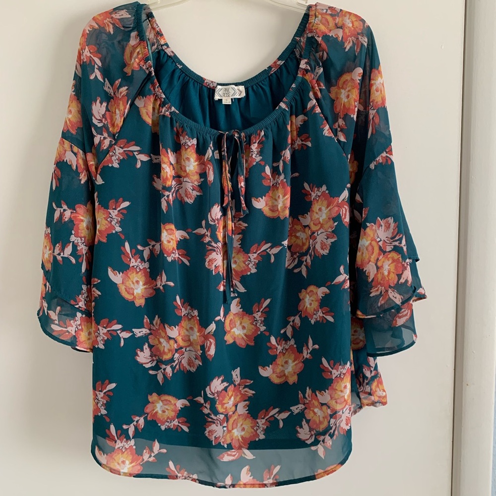Pink Rose blouse